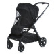 Коляска детская 2в1 ME 1126 GENESIS Jet Black