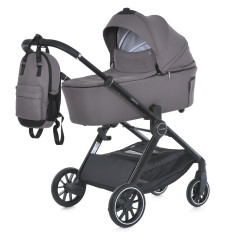 Коляска детская 2в1 ME 1126 GENESIS Taupe Gray