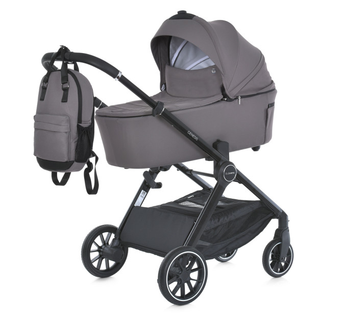 Коляска дитяча 2в1 ME 1126 GENESIS Taupe Gray