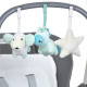 Стільчик-гойдалка ME 1087-G SWAN Dark Gray