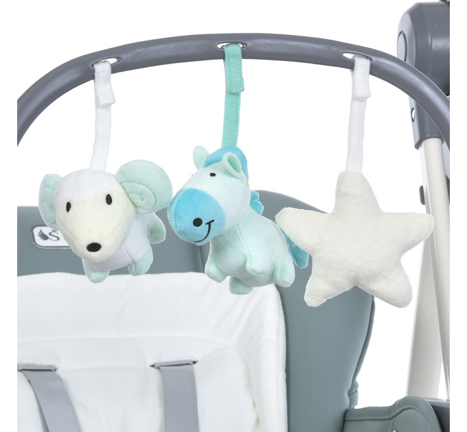 Стільчик-гойдалка ME 1087-G SWAN Pale Green