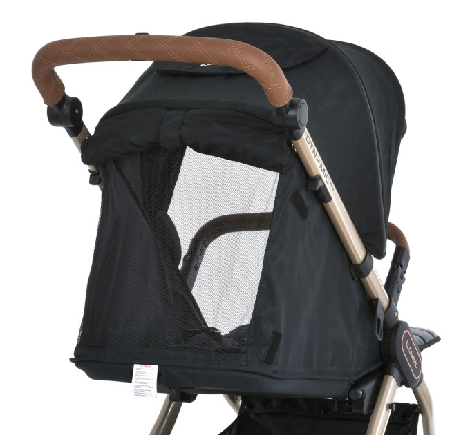 Коляска дитяча ME 1053G-2 DYNAMIC PRO Special Black