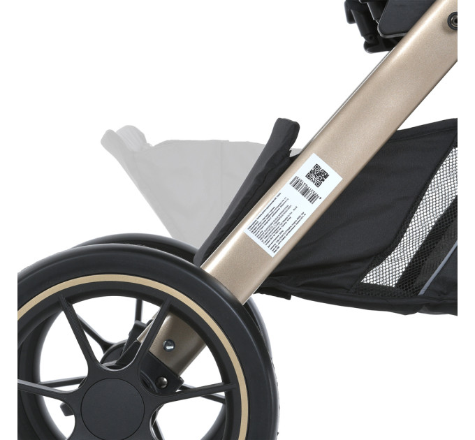 Коляска дитяча ME 1053G-2 DYNAMIC PRO Special Black