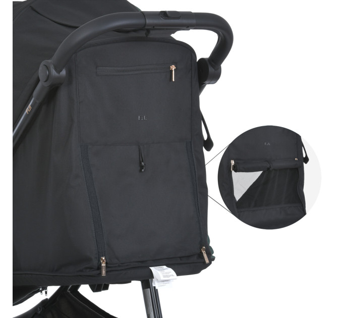 Коляска дитяча ME 1113-2 FIJI Black Matt