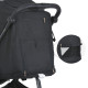 Коляска дитяча ME 1113-2 FIJI Black Matt