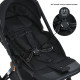 Коляска універсальна 2в1 ME 1100-1 ERA Black Ink