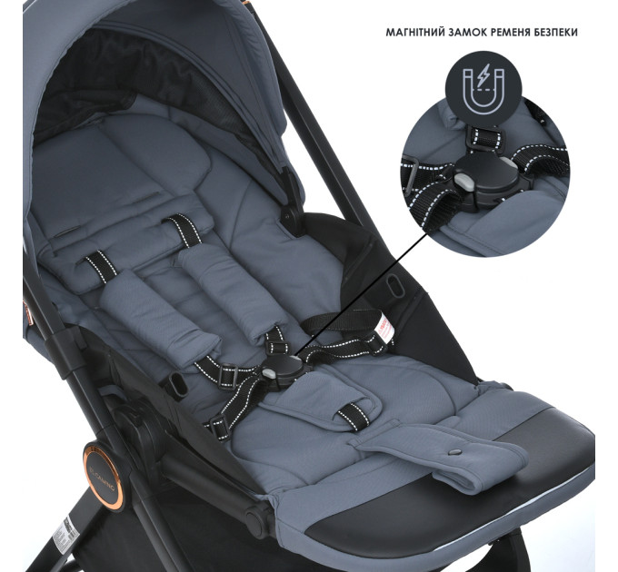 Коляска універсальна 2в1 ME 1100-1 ERA Ultimate Gray