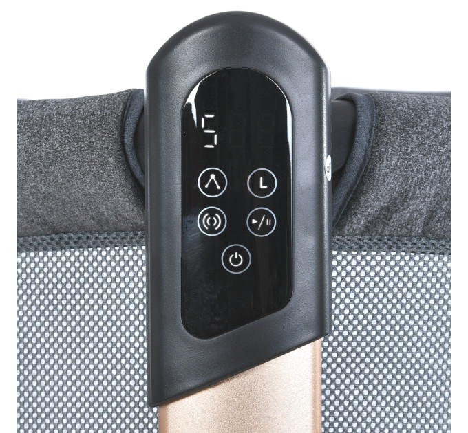 Ліжечко-манеж ME 1125-G NOA Dark Gray