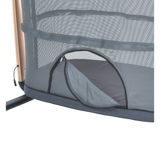 Ліжечко-манеж ME 1125-G NOA Dark Gray
