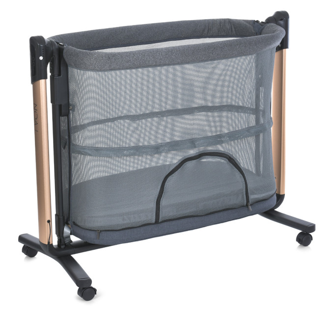 Ліжечко-манеж ME 1125-G NOA Dark Gray