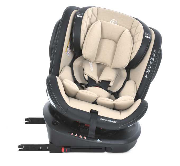 Автокресло ME 1045 EVOLUTION 2 360° Melange Beige