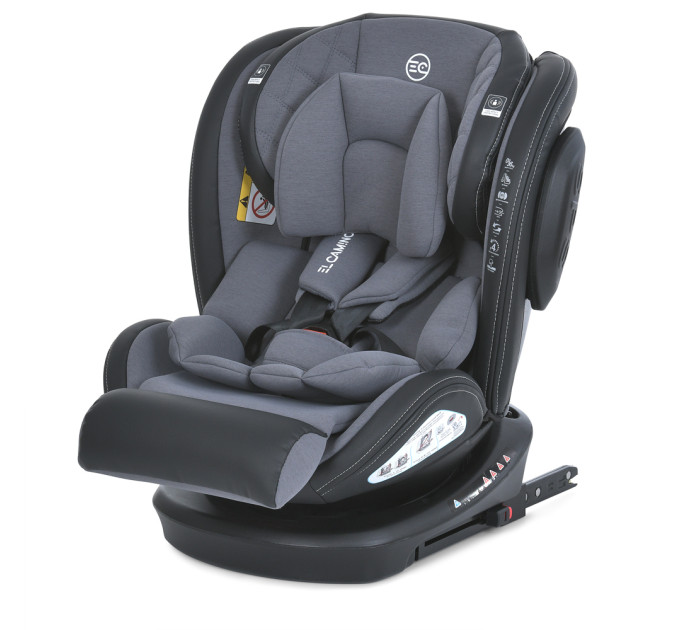 Автокрісло ME 1045 EVOLUTION 2 360° Melange Cloud Gray