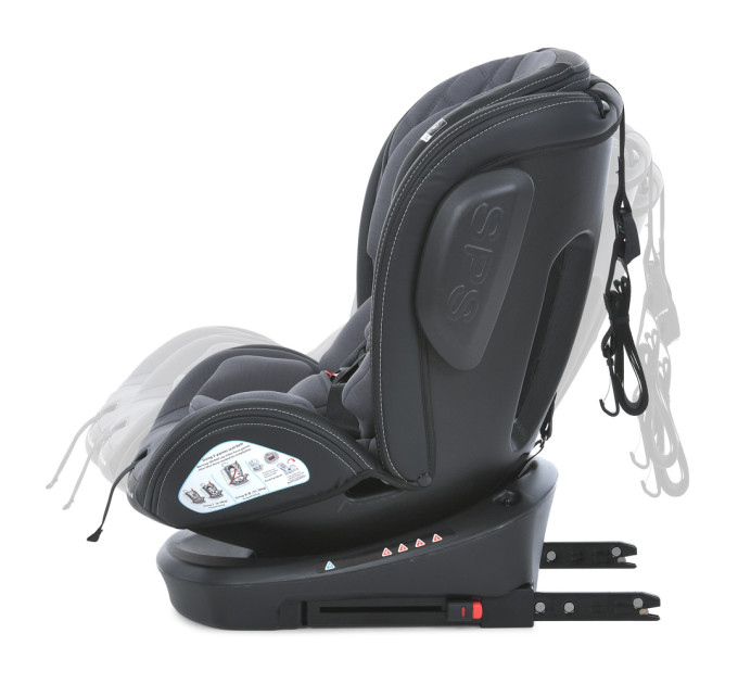 Автокрісло ME 1045 EVOLUTION 2 360° Melange Cloud Gray