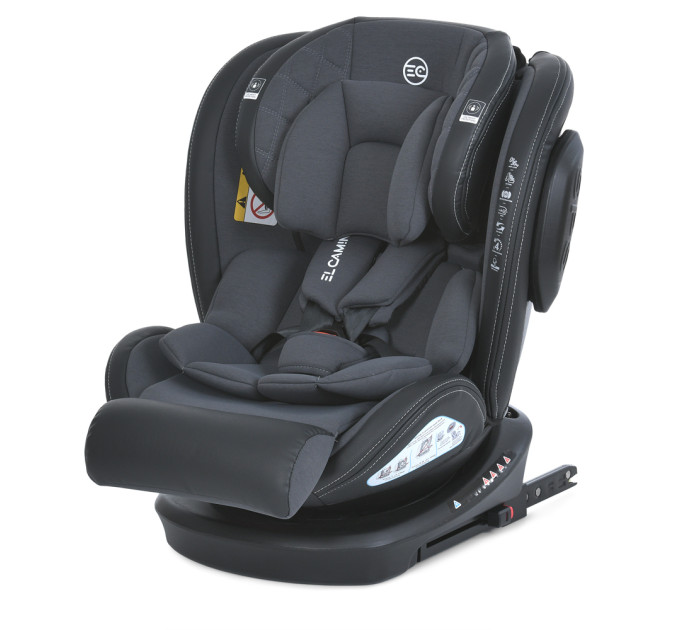 Автокрісло ME 1045 EVOLUTION 2 360° Melange Gray
