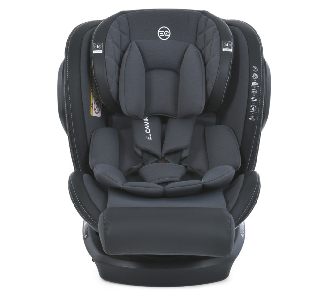Автокрісло ME 1045 EVOLUTION 2 360° Melange Gray