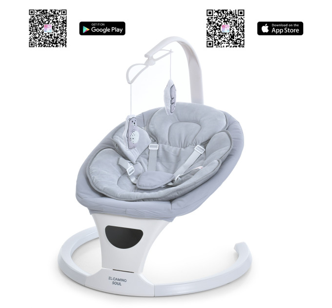Заколисуючий центр ME 1175 SOUL Light Gray