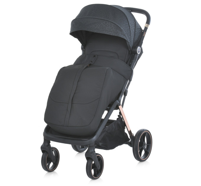 Детская коляска ME 1127-G BEYA Black Leo