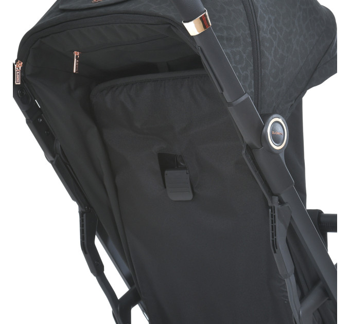 Детская коляска ME 1127-G BEYA Black Leo