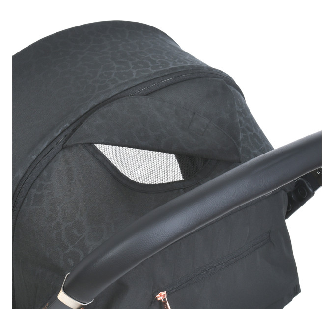 Детская коляска ME 1127-G BEYA Black Leo