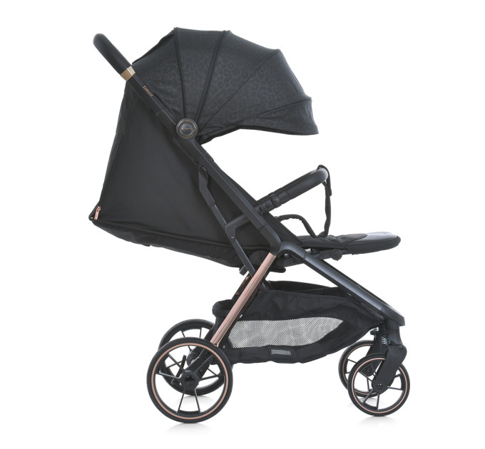 Детская коляска ME 1127-G BEYA Black Leo