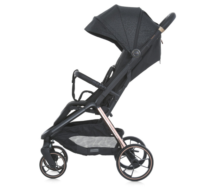 Детская коляска ME 1127-G BEYA Black Leo