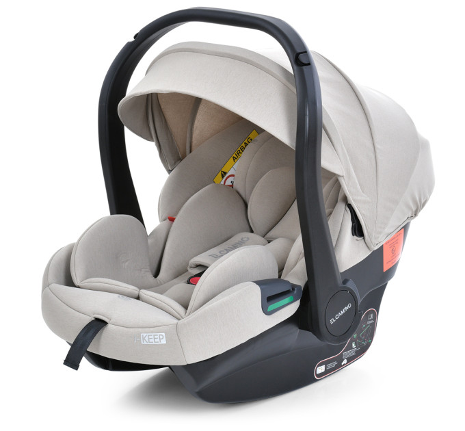 Автокрісло дитяче ME 1186 i-KEEP Melange Cashmere Beige