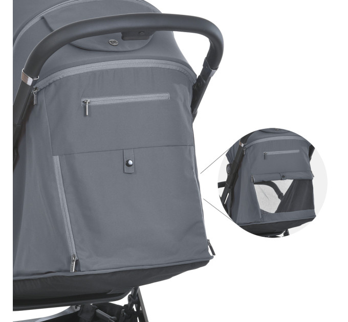 Коляска детская ME 1127-B BEYA Midnight Gray