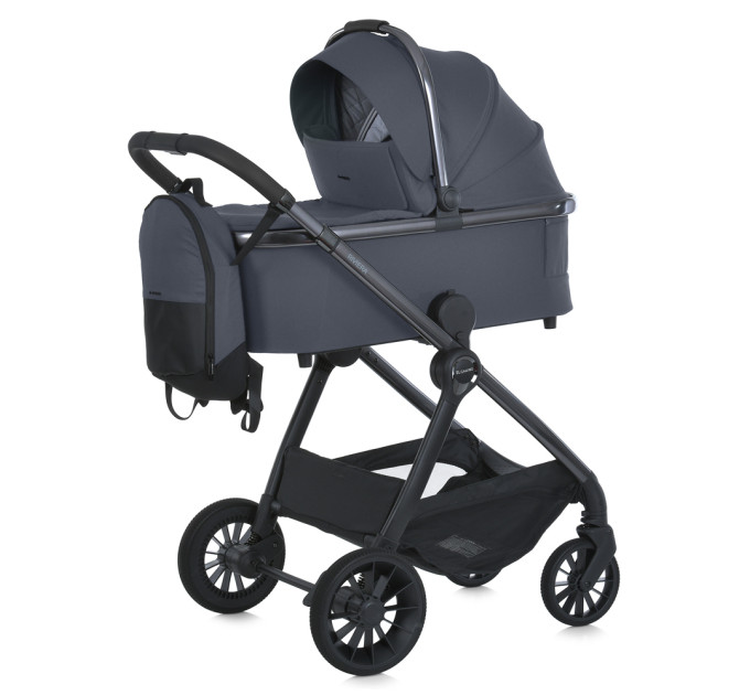 Коляска универсальная 2в1 ME 1183 RIVIERA Asphalt Gray