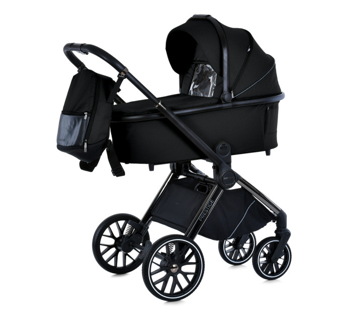 Коляска универсальная 2в1 ME 1124-2 PRESTIGE Black