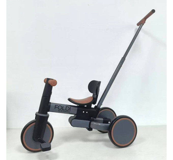 Детский велосипед ME 1202 FOLDI Graphite