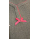 Женская пижама, домашний костюм брюки и кофта длинный рукав, норма  кашемир хаки
