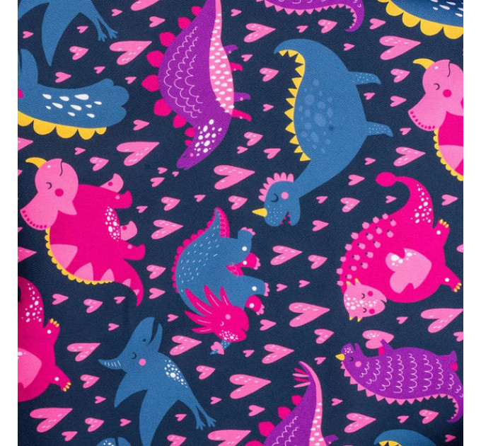Прогулянкова дитяча коляска-візокNinos Mini 2 Pink Dino