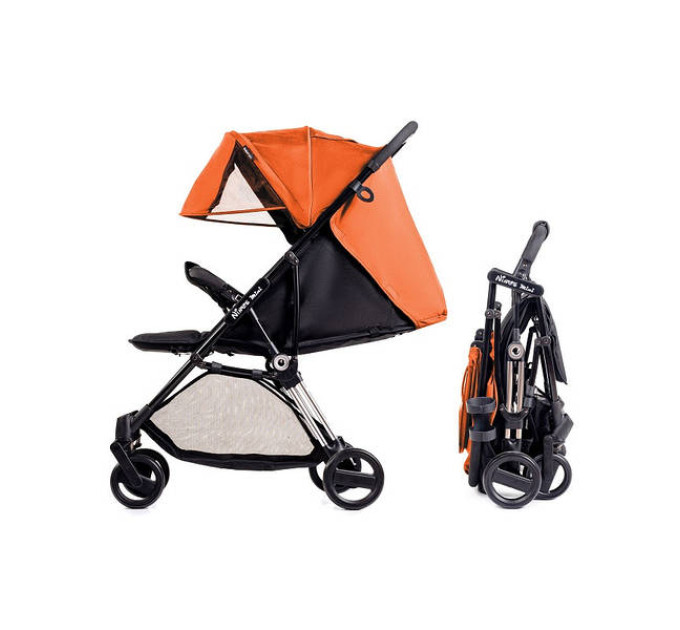 Прогулянкова дитяча коляска-візок Ninos Mini 2 Orange