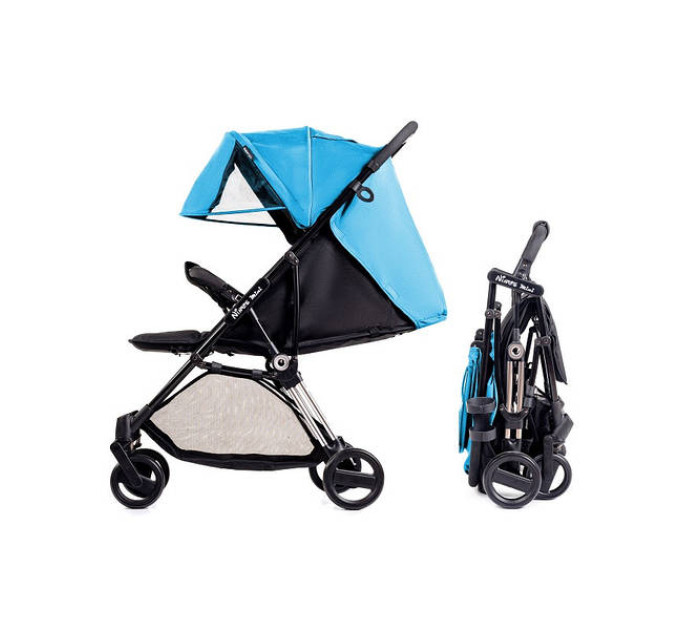 Прогулянкова дитяча коляска-візок Ninos Mini 2 Light Blue