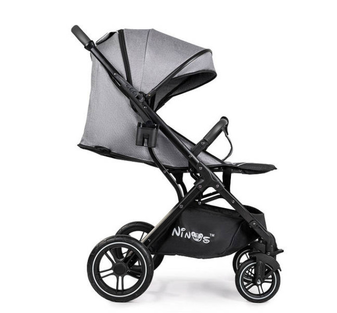 Прогулянкова дитяча коляска-візок Ninos Nava Light Grey