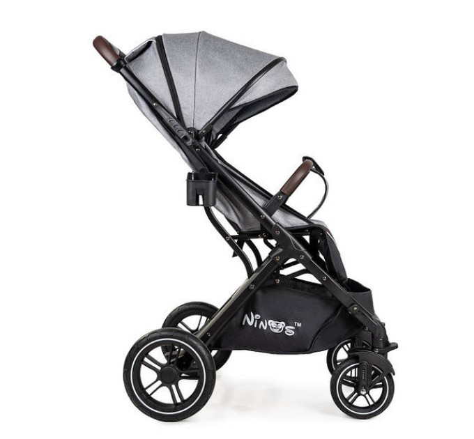 Прогулянкова дитяча коляска-візок Ninos Nava Light Grey